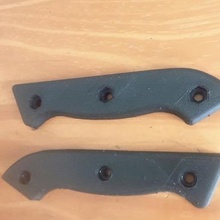 lame di coltello lama prese il strumento manopole hunk 3d print model - Mito3D