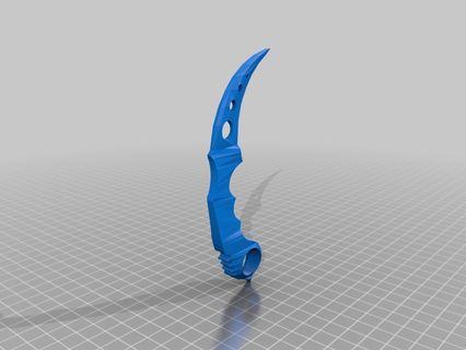 knife curve Various curve knife hobby  3d print model - Mito3D
