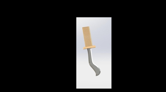 cuchillo daga diseño comercial utilizar licencia 3d print model - Mito3D
