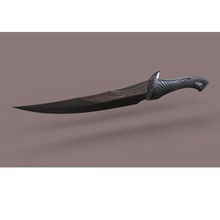 bıçak drax film galaksinin koruyucuları çeşitli çizgi roman marvel yineleme cosplay kılıç hançer 3d print model - Mito3D