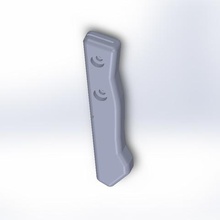 manico del coltello casa utensili da cucina 3d print model - Mito3D