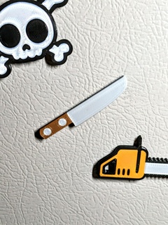 knife magnet 3d print model - Mito3D