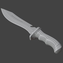 knife model gadget 3d print model - Mito3D
