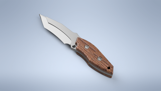 coltello n4 attrezzo gadget muffa tagliare bordo 3d print model - Mito3D