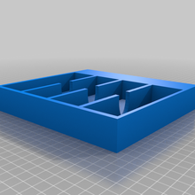 knife storage pocket box organization 3d print model - Mito3D