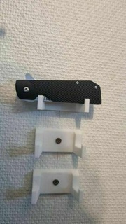 knife wall mount 3d print model - Mito3D