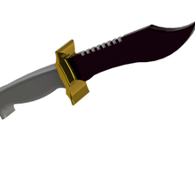 knify bowie outil de le couteau l'arme l'utilité csgo 3d print model - Mito3D