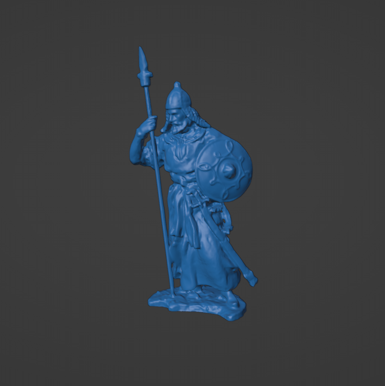 cavaliere teutonico wargaming crociato figurine medievale militare crociate casco battaglia spada guerriero armatura arte sculture 3D print model - Mito3D