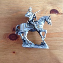 knight figurine horse art 3d print model - Mito3D