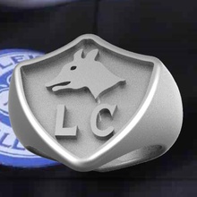 knight leicester city 1949 vintage edition jewelry signet ring modern elegant fashion style soccer ucl 3d print model - Mito3D