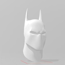 caida caballeros batman haz Arkham cosplay máscara capucha armadura traje réplica 3d print model - Mito3D