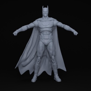 Knightfall Batman mcfarlane scansione dc 3d print model - Mito3D