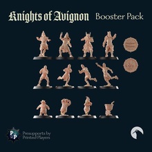 knights avignon - fantasy football team booster pack 3d print model - Mito3D