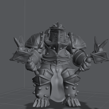 knights ironshell gadget tortle turtle people iron tabletop rpg gm fantasy 3d print model - Mito3D