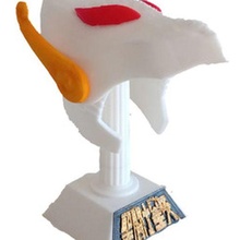 knights zodiac helmet 3d print model - Mito3D