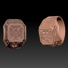 caballeros zodíaco Pegaso anillo 3d print model - Mito3D