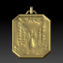 knights zodiac swan medal
