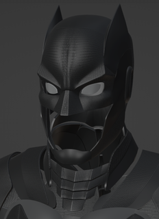 knightshade cowl v11 batcowl batman mask supersuit batsuit superhero 3d print model - Mito3D