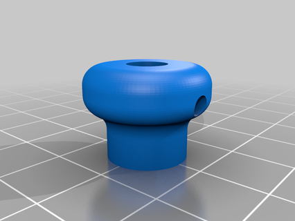 knob 1 4 hitch pins pin parts 3d print model - Mito3D