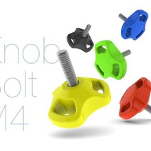 topuzu cıvata m4 çeşitli hobi 3d print model - Mito3D