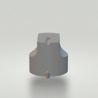 knob button fader volume engravings treble media arduino 3d print model - Mito3D