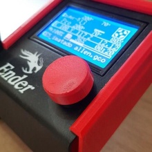 pomello copertina guaina ender 5 pro creality pulsante Astuccio 3d print model - Mito3D
