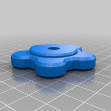knob foam cutter rails tool customized parts 3d print model - Mito3D