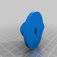knob pointer crockpot dial nob rival replacement parts 3d print model - Mito3D