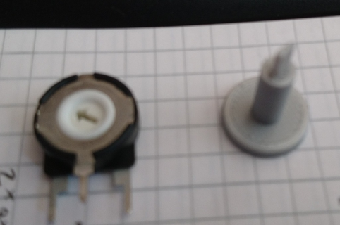 botão potenciômetro eletrônicos 3d print model - Mito3D