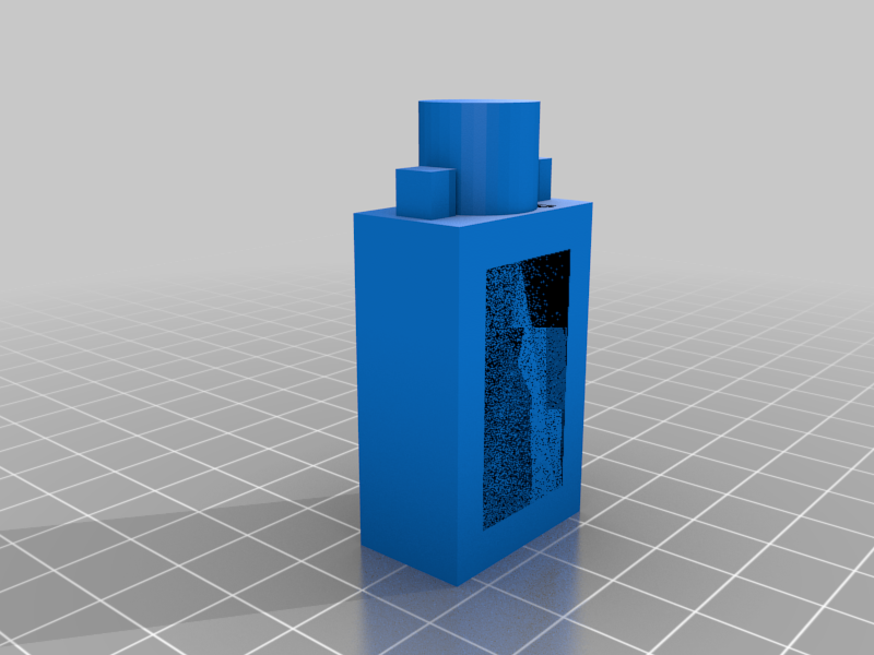 botão haste zanussi lava louças substituição partes 3D print model - Mito3D
