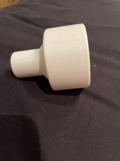botão reboque jóquei roda reboque roda botão 3d print model - Mito3D
