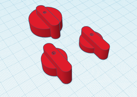 bouton soudeur câble filets esab lusqtoff 3d print model - Mito3D