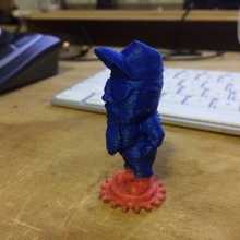 knome sanat heykeller proto makarna kuntry 3d gnome 3d print model - Mito3D