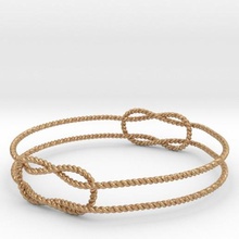 knots bracelet jewelry 3d print model - Mito3D