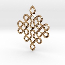 knots pendant jewelry jannie celtic pendulous 3d print model - Mito3D