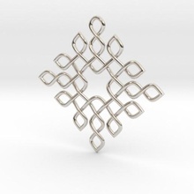 knots pendant jewelry pendulous 3d print model - Mito3D