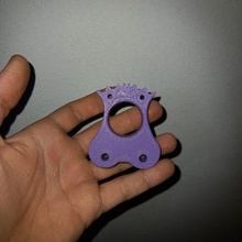 knuck balls xd edc every day carry tool tools knuckles fist american defense 3d print model - Mito3D