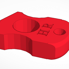 knuckle duster aracı knuckleduster yumruk kavga silah 3d print model - Mito3D