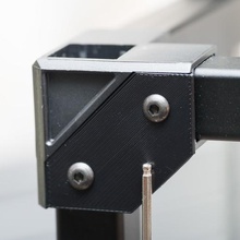 knuckle joint cover plates rigidbot tool 3d printer parts 3d print model - Mito3D