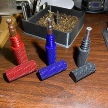 knurled dynavap container sizes m omni omnivong vong xl omnivap containers 3d print model - Mito3D