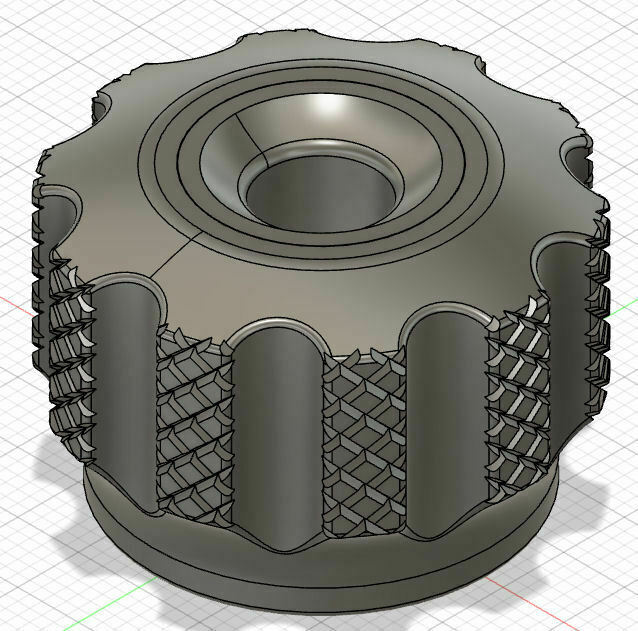 nudoso ender 3 v2 nylock cinturón tensor mando 3D print model - Mito3D