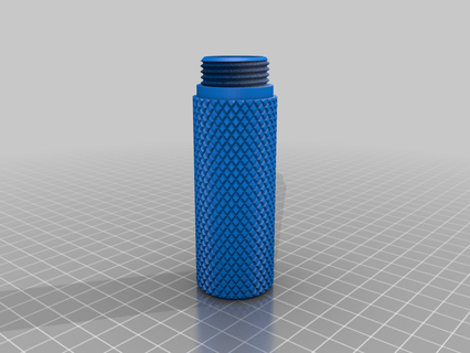 knurled gift container customized containers 3d print model - Mito3D