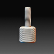 serrilhada parafuso gadget arte ferramenta brinquedo Alto poli 3d print model - Mito3D