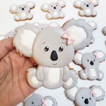 koala biscotto taglierina frese forno fondente 3d print model - Mito3D