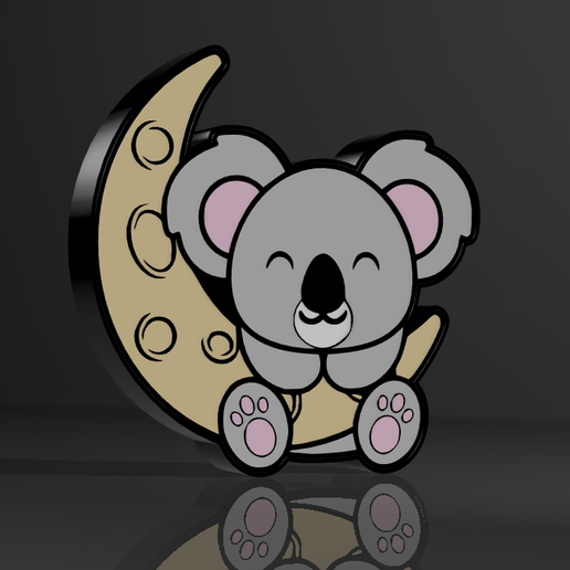 koala ay Lamba 3D print model - Mito3D