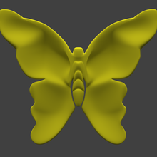 koaladusud - simple butterfly art exterior decoration toy animal 3d print model - Mito3D