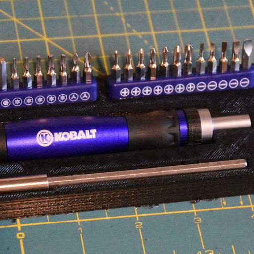 kobalt screwdriver kit 70035 case tool hand tools 3D print model - Mito3D