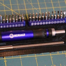 kobalt screwdriver kit 70035 case tool hand tools 3d print model - Mito3D
