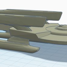 kobayashi maru sanat uzay gemisi scifi star trek yıldız 3d print model - Mito3D