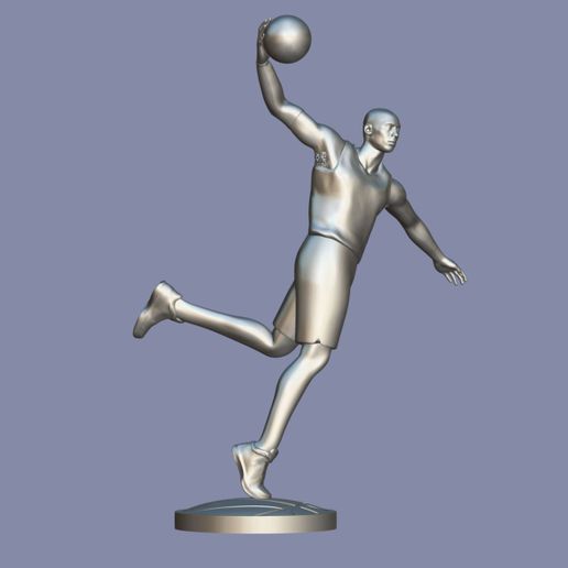 Kobe Bryant gadget nba basquetebol jogador homem masculino humano personagem escultura 3d cor impressão Lakers 3D print model - Mito3D